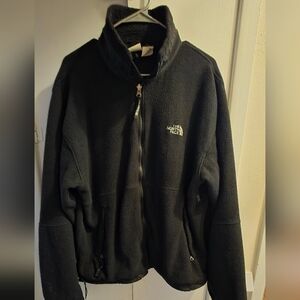 The North Face Black Full-Zip Fleece Jacket